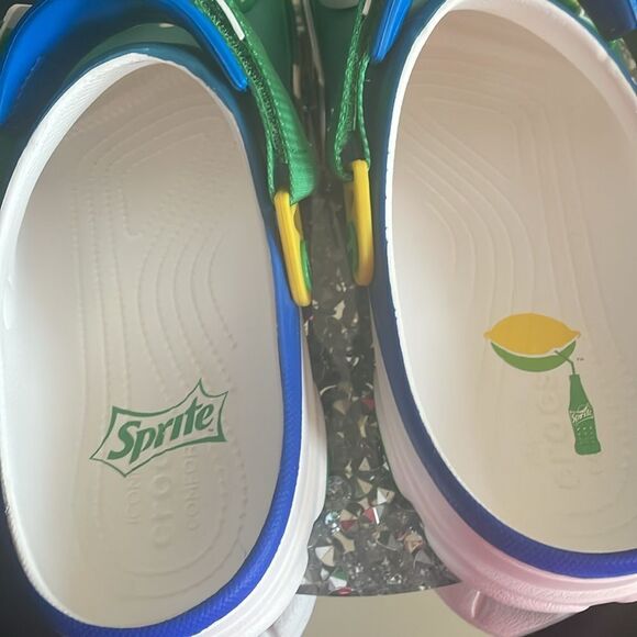 NWT sprite x crocs all terrain clogs unisex men’s size 10 women’s size 12 - Picture 8 of 14
